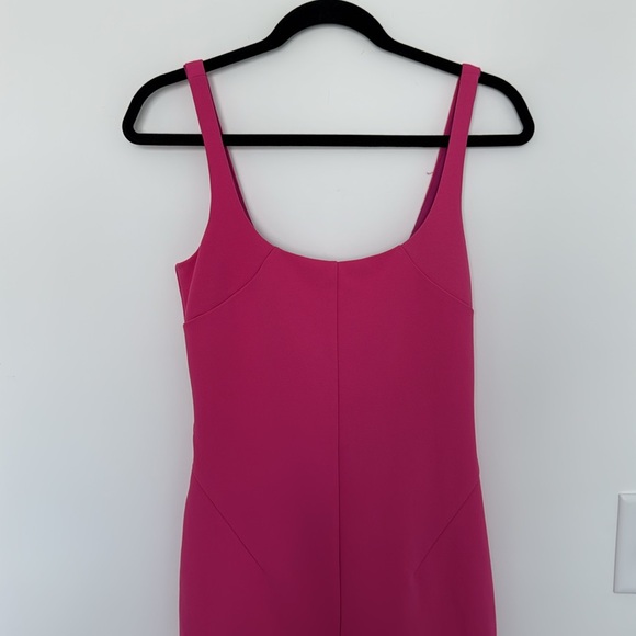 Esteban Cortazar Pink Scoop Neck Jumpsuit - Size XS - Picture 4 of 11